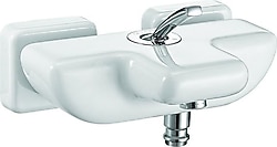 E.C.A. Novita 104102447 Krom Beyaz Banyo Bataryası