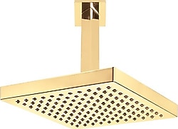 E.C.A. Tiera 102845032 Altın 20x20 cm Tepe Duşu