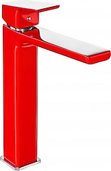 E.C.A. Tiera 103388002 Kırmızı Yüksek Tip Lavabo Bataryası