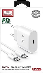 Earldom EU42C-C 20 W Type-C Kablolu Hızlı Şarj Aleti