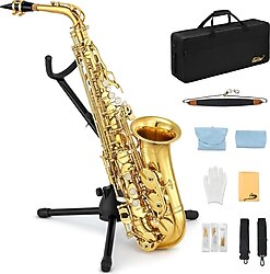 Eastar AS-II Student Gold Lacquer Mi Bemol Alto Saksafon