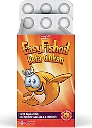EasyVit EasyFishoil Beta Glukan Omega 3 30 Tablet