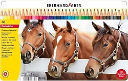 Eberhard Faber 36'lı Metal Kutu Kuru Boya Seti