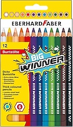 Eberhard Faber Big Winner 12'li Jumbo Kuru Boya Seti