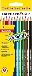 Eberhard Faber Winner 3 mm Üçgen 12'li Kuru Boya Seti