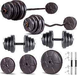 Ecg Hero Serisi 58 kg Z Bar Dambıl ve Halter Seti