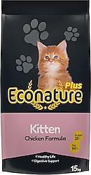 Econature Plus Tavuklu 15 kg Yavru Kedi Maması