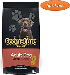 Econature Somonlu 1 kg Yetişkin Kuru Köpek Maması - Açık Paket