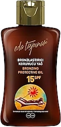 Eda Taşpınar Koruyucu 50 ml 15 Faktör Bronzlaştırıcı Yağ