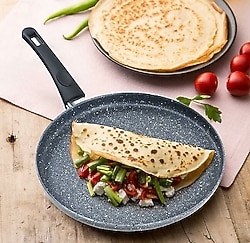 Eda Zetra 30 cm Granit Döküm Krep Tavası