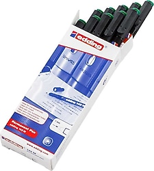 Edding 142M 10'lu Paket Asetat Kalemi Yeşil