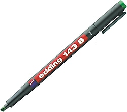Edding 143B 3 mm Kesik Uç Yeşil Asetat Kalemi