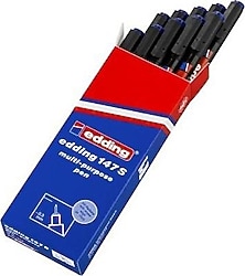Edding 147S 10'lu Mavi Asetat Kalemi