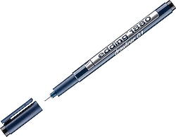 Edding 1800 0.5 mm Teknik Çizim Kalemi Siyah