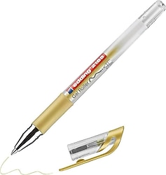 Edding 2185 Crystal Jelly Altın Roller Kalem