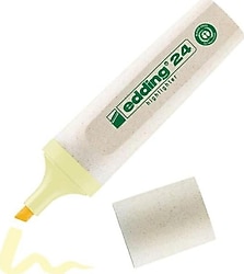 Edding 24 Ecoline Pastel Sarı Fosforlu Kalem