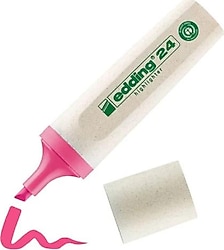 Edding 24 Ecoline Pembe Fosforlu Kalem