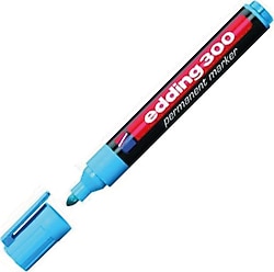 Edding 300 Açık Mavi Permanent Marker Kalem