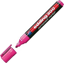 Edding 300 Pembe Permanent Marker Kalem