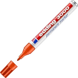 Edding 3000 Turuncu Permanent Marker Kalem