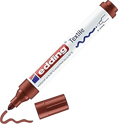 Edding 4500 Tekstil Kalemi Kahve