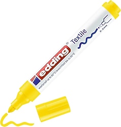 Edding 4500 Tekstil Kalemi Sarı