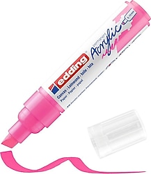Edding 5000 5-10 mm Kesik Uç Fosforlu Pembe Akrilik Marker