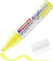 Edding 5000 5-10 mm Kesik Uç Fosforlu Sarı Akrilik Marker
