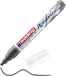 Edding 5100 2-3 mm Orta Uçlu Antrasit Akrilik Marker Kalem