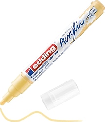 Edding 5100 2-3 mm Orta Uçlu Pastel Sarı Akrilik Marker Kalem
