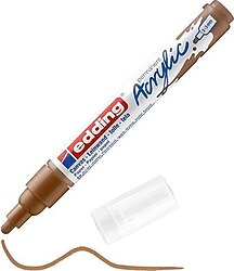 Edding 5100 2-3 mm Orta Uçlu Fındık Kahvesi Akrilik Marker Kalem