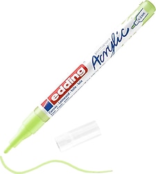 Edding 5300 1-2 mm İnce Uçlu Pastel Yeşil Akrilik Marker Kalem