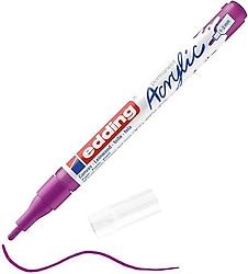 Edding 5300 1-2 mm İnce Uçlu Orman Meyvesi Akrilik Marker Kalem