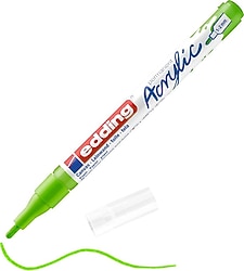 Edding 5300 1-2 mm İnce Uçlu Sarı-Yeşil Akrilik Marker Kalem