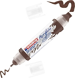 Edding 5400 3D Double Liner Çikolata Kahve Akrilik Boyama Markeri