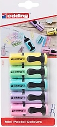 Edding 7 Mini Pastel 5'li Fosforlu Kalem Seti