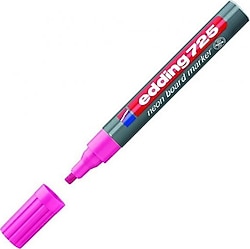 Edding 725 Fosforlu Pembe Tahta Kalemi
