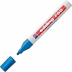 Edding 750 Boya Dekor Açık Mavi Marker Kalemi