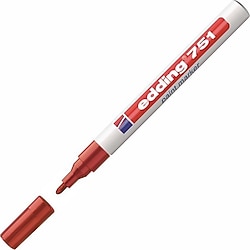 Edding 751 Kırmızı Dekorasyon Marker Kalemi