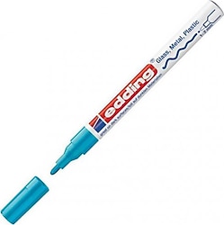 Edding 751 Metalik Açık Mavi Dekorasyon Marker Kalemi