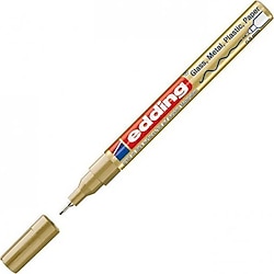 Edding 780 Çok Amaçlı Örtücü Boya Dekor Altın Marker Kalemi