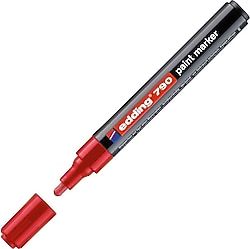 Edding 790 Kırmızı Paint Marker Kalem