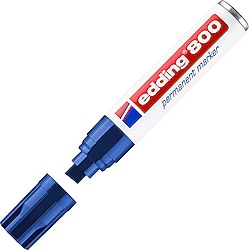 Edding 800 Kesik Uçlu Mavi Permanent Marker