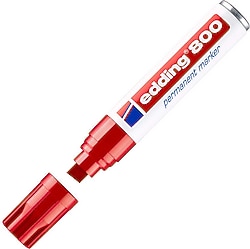 Edding 800 Kesik Uçlu Permanent Marker