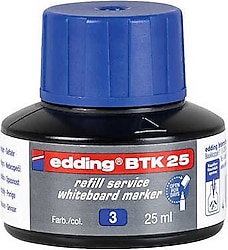 Edding BTK25 Mavi 25 ml Tahta Kalem Mürekkebi