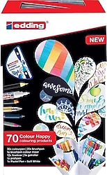Edding Colour Happy Big Box 70'li Set