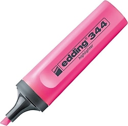 Edding E-344 Pembe Fosforlu Kalem