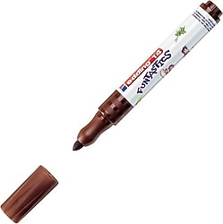 Edding Funtastics 14 Kahverengi Kalın Uçlu Keçeli Kalem