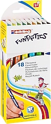 Edding Funtastics 15 İnce Uçlu 18'li Keçeli Kalem Seti