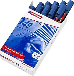 Edding 330 Kesik Uçlu 3'lü Permanent Marker Kalem